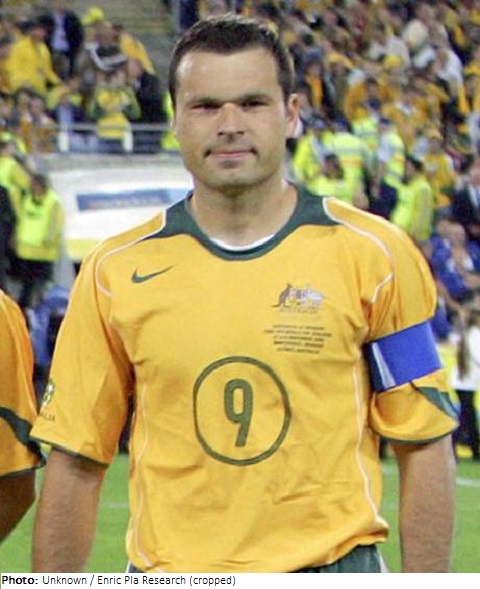 Mark Viduka Australia shirt